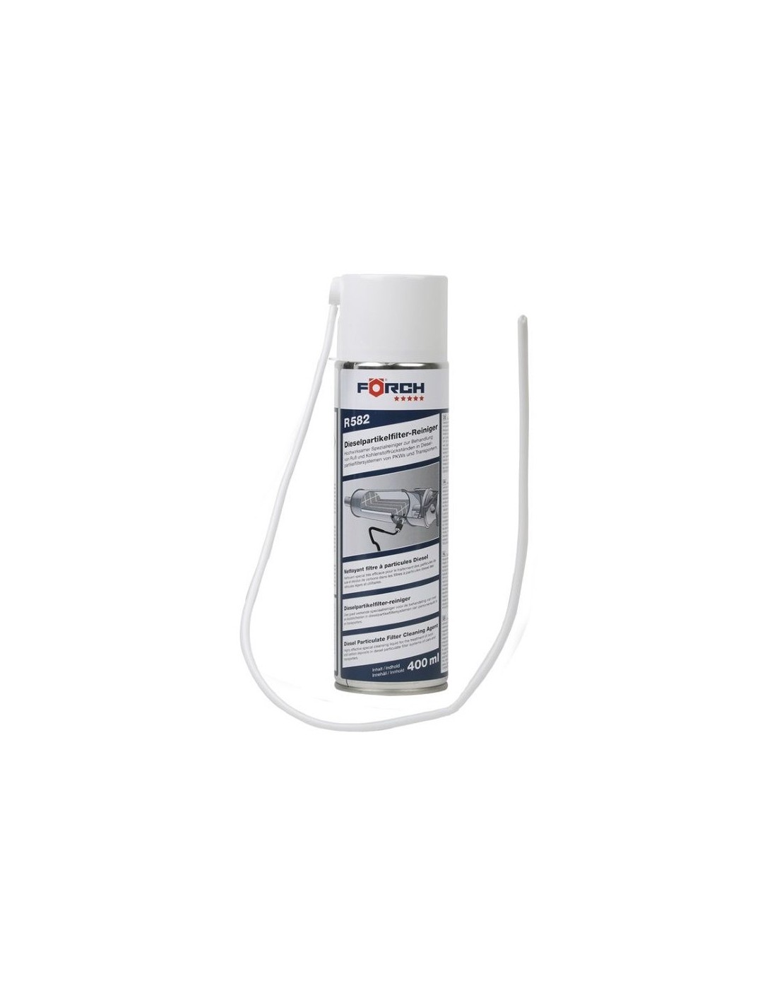 Spray limpiador filtro partículas FAP y DPF, 400ml