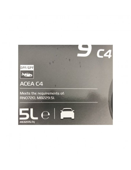 Aceite Elf Sporti 9 C1 5W30, 5L - 29.90€ -  Capacidad 5  Litros