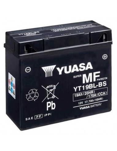 Batería Moto Yuasa YT19BL-BS
