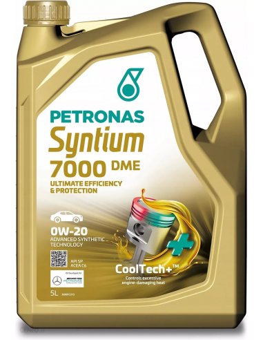 Aceite Petronas Syntium 7000 DME 0W20
