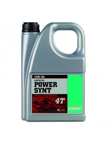 Aceite MOTOREX POWER SYNT 4T 10W60 4L