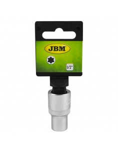 VASO DE 1/2" TORX (TX) E14 CROMADO