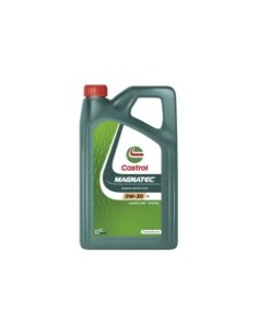 Aceite 10W40 gasolina 1/4 galon Magnatec Castrol