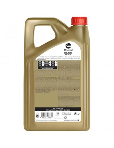 Aceite Motor Krafft 5W30 Synthetic Gold Gasolina/Diésel 1L