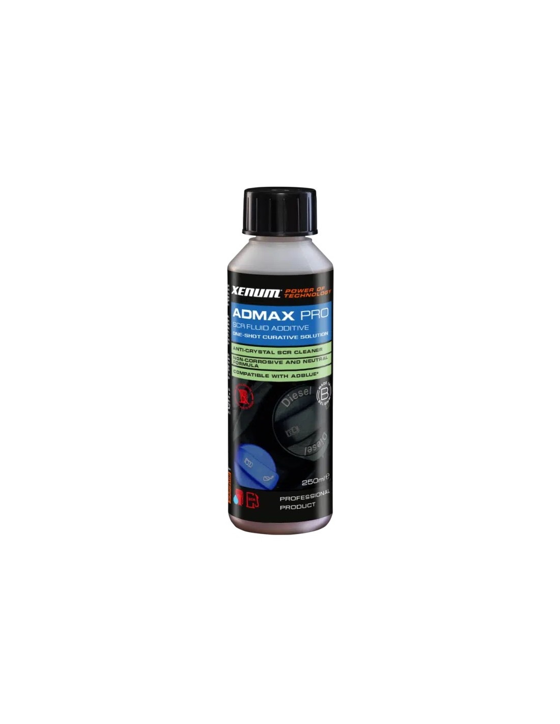 Aditivo ADMax Pro eliminador AdBlue® cristalizado 250 ml.