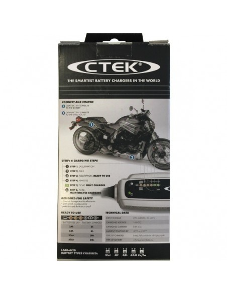 Cargador de baterías CTEK XS 0.8