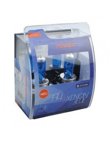 PowerTec Xenon Azul H4 12V Duo