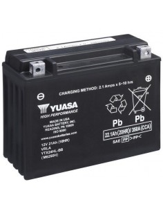 Batería para masai R 700 Drift 2012 Yuasa ytx20hl-bs AGM cerrado 