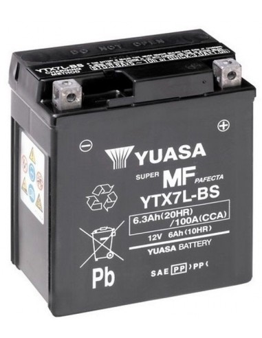 Batería VARTA YTX7A-BS 12V 6Ah 105A, Batería para moto