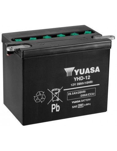 Batería Moto Yuasa YHD-12 - 28Ah