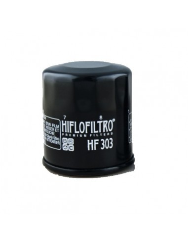 Hiflofiltro Filtro de Aceite HF303C Cromado