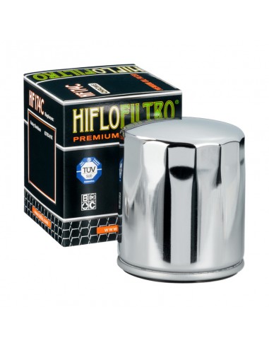 FILTRO ACEITE HIFLO HF174C CROMADO