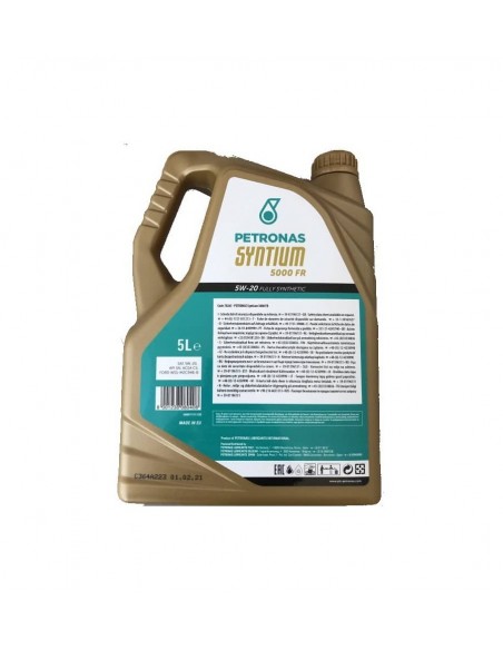 Aceite Petronas Syntium 5000 FR  5W20