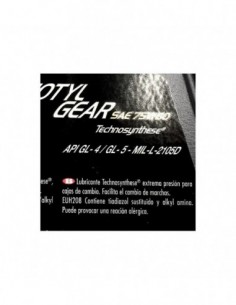 Aceite Motul Motyl Gear 75W80 2